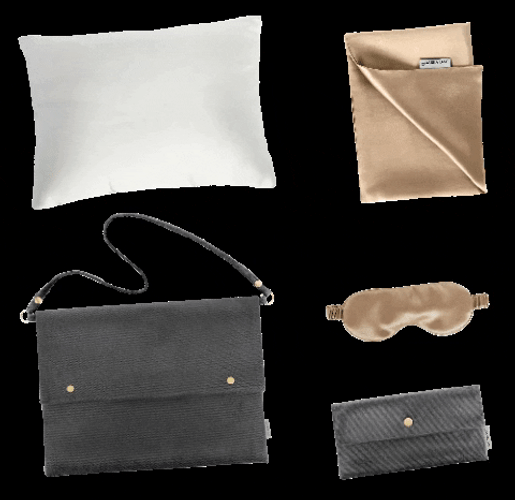 Beige Minimalist Ladies Accessories GIF