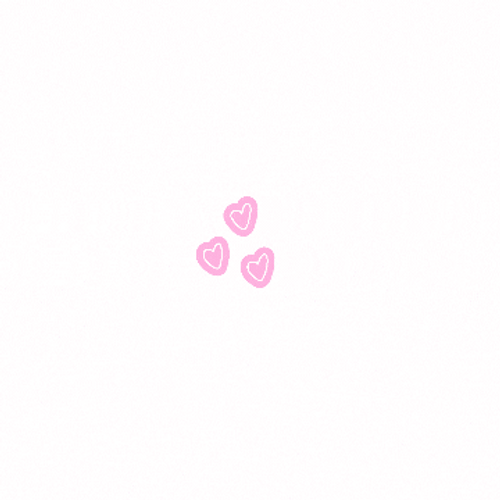 Beige Minimalist Moving Tiny Hearts GIF