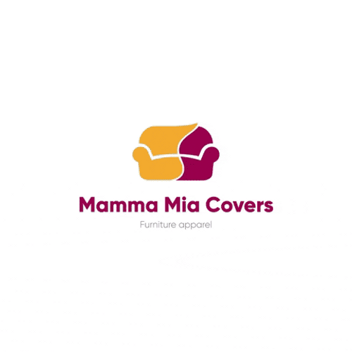 Beige Velvet Microfiber Minimalist Couch GIF