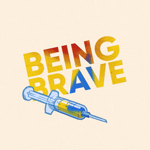 Being Brave With Medicine GIF