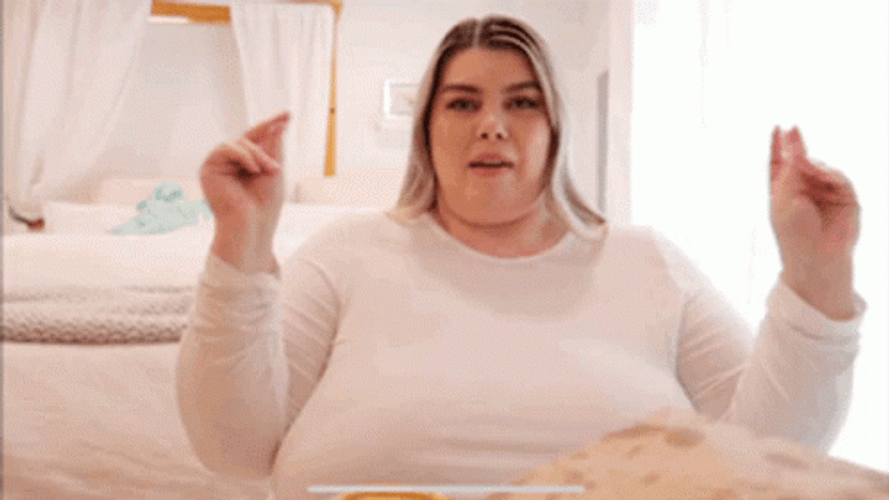 Being Happy With Weight Gain GIF