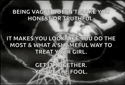 Being Vague Doesn't Make You Honest