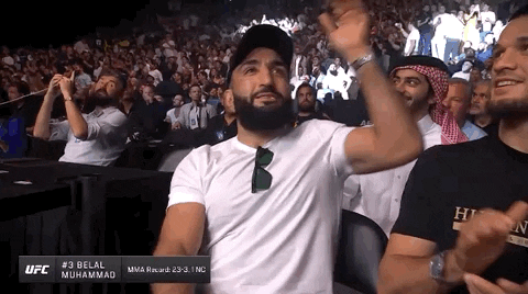 Belal Muhammad American Mixed Martial Artist GIF