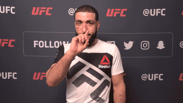 Belal Muhammad Martial Artist Finger Shake GIF