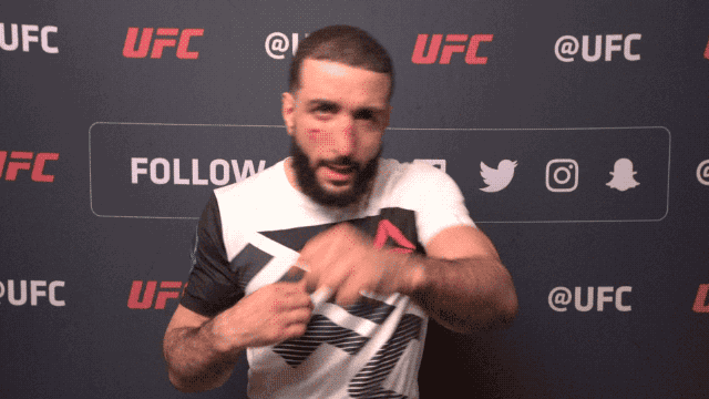 Belal Muhammad Shadow Boxing GIF