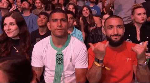 Belal Muhammad Shaka Hand Signal GIF