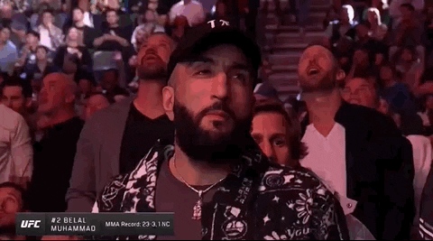 Belal Muhammad Smiling For The Camera GIF