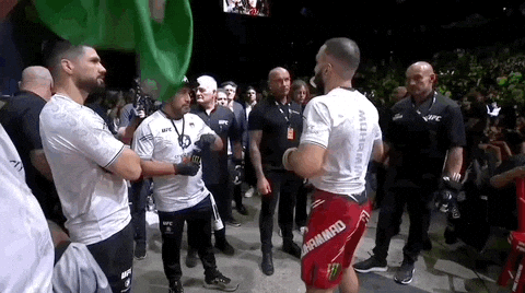 Belal Muhammad Taunting Silly Dance GIF