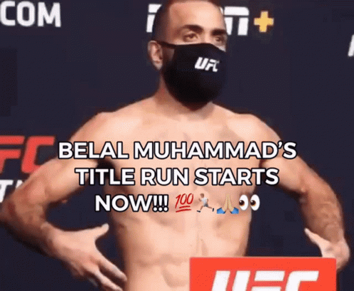 Belal Muhammad Title Run Starts Now