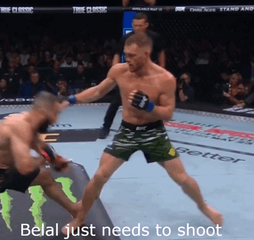 Belal Shooting During Boxing Match GIF