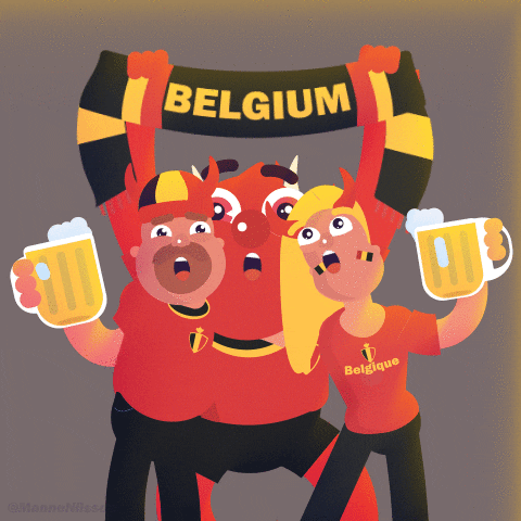 Belgium Celebration Cheer GIF