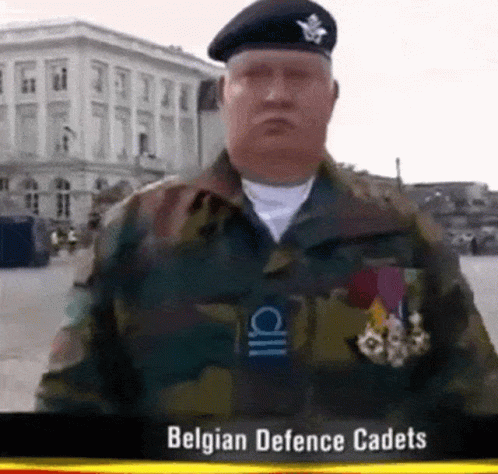 Belgium Defence Cadets GIF