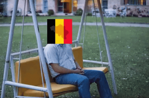 Belgium Flag People GIF