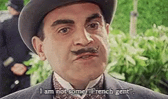 Belgium Hercule Poirot GIF