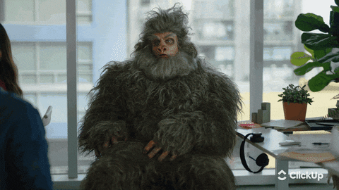 Believe Big Foot GIF