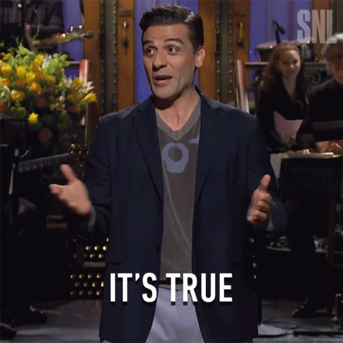 Believe Me It's True Oscar Isaac GIF