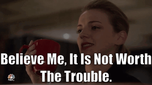 Believe Me We're Not Worthy GIF