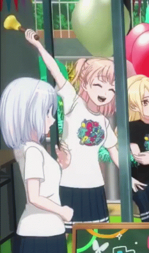 Nanami Hiromachi Ringing Bell GIF