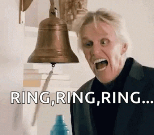 Gary Busey Bell Ringing GIF