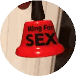 Bell Saying Ring for Sex