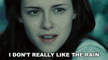 Bella Swan Don't Like Rain GIF