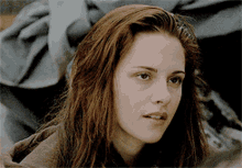Bella Swan Tired Exhausted Swallow GIF