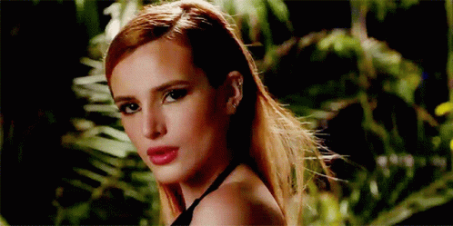 Bella Thorne Close Up Shot GIF