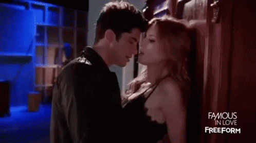 Bella Thorne Hot Kiss Neck GIF