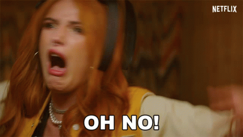 Bella Thorne Oh No GIF