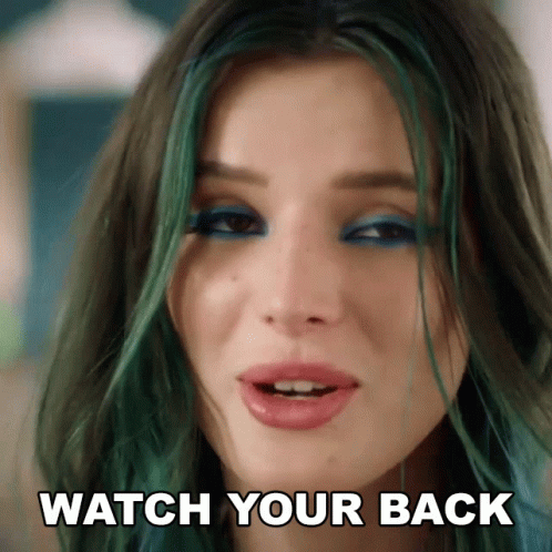 Bella Thorne Watch Your Back GIF
