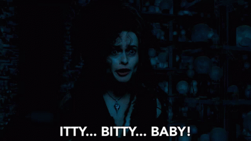 Bellatrix Lestrange Itty Bitty Baby GIF