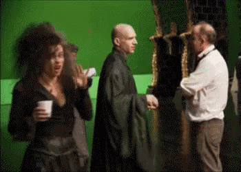 Bellatrix Lestrange On The Set GIF