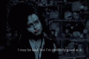Bellatrix Lestrange Perfectly Good At Being Bad GIF