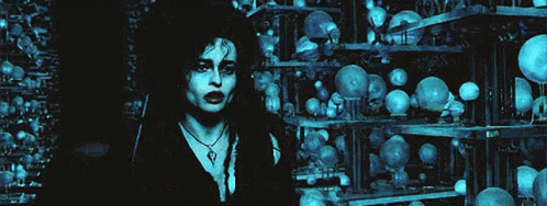 Bellatrix Lestrange Silly Face GIF