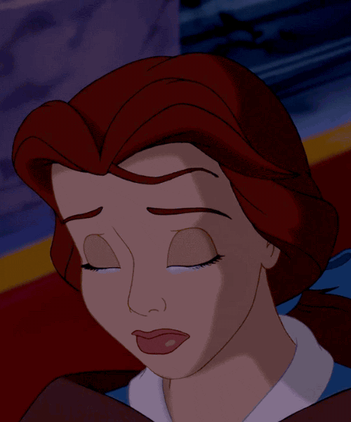 Belle Beauty And The Beast Cry GIF