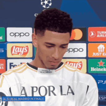 Bellingham Shy Interview GIF