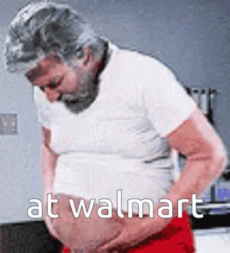Belly Playing Walmart Funny GIF