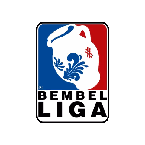 Bembel Liga Blue and Red Pitcher