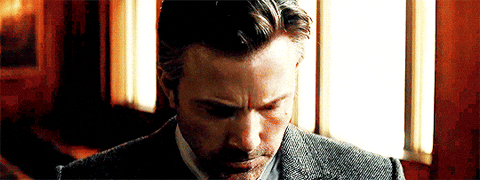 Ben Affleck Angry Scary Look GIF