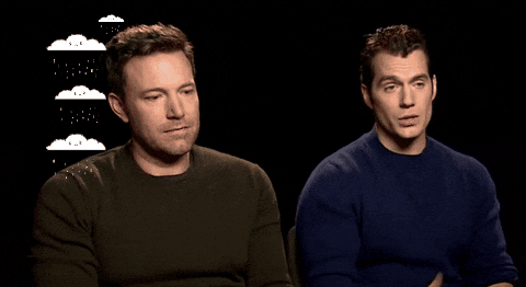 Ben Affleck Blank Stare Henry Cavil GIF