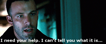Ben Affleck I Need Your Help GIF
