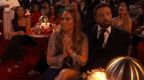 Ben Affleck Jennifer Lopez Awards Night GIF