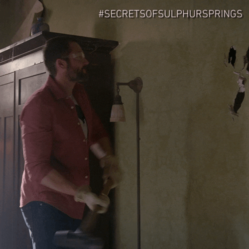 Ben Campbell Break The Wall GIF