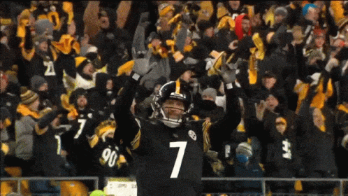 Ben Roethlisberger Hands In The Air GIF