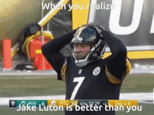 Ben Roethlisberger In Full Gear Ready To Play GIF