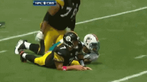 Ben Roethlisberger Laying In Court GIF