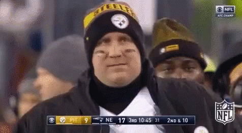 Ben Roethlisberger Sad Wearing Black Jacket GIF