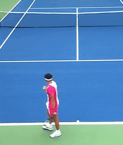 Ben Shelton Serving Back View GIF