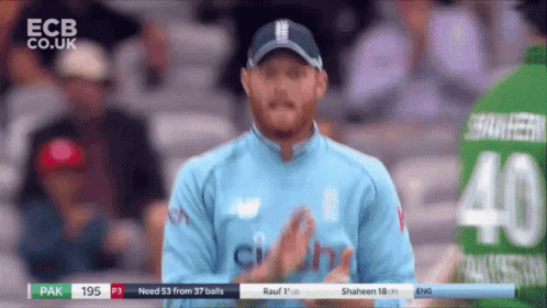 Ben Stokes Clapping GIF