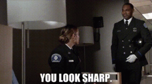 Ben Warren You Look Sharp GIF